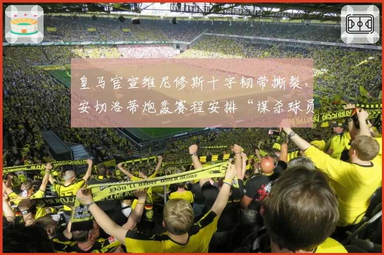 皇马官宣维尼修斯十字韧带撕裂,安切洛蒂炮轰赛程安排“谋杀球员”
